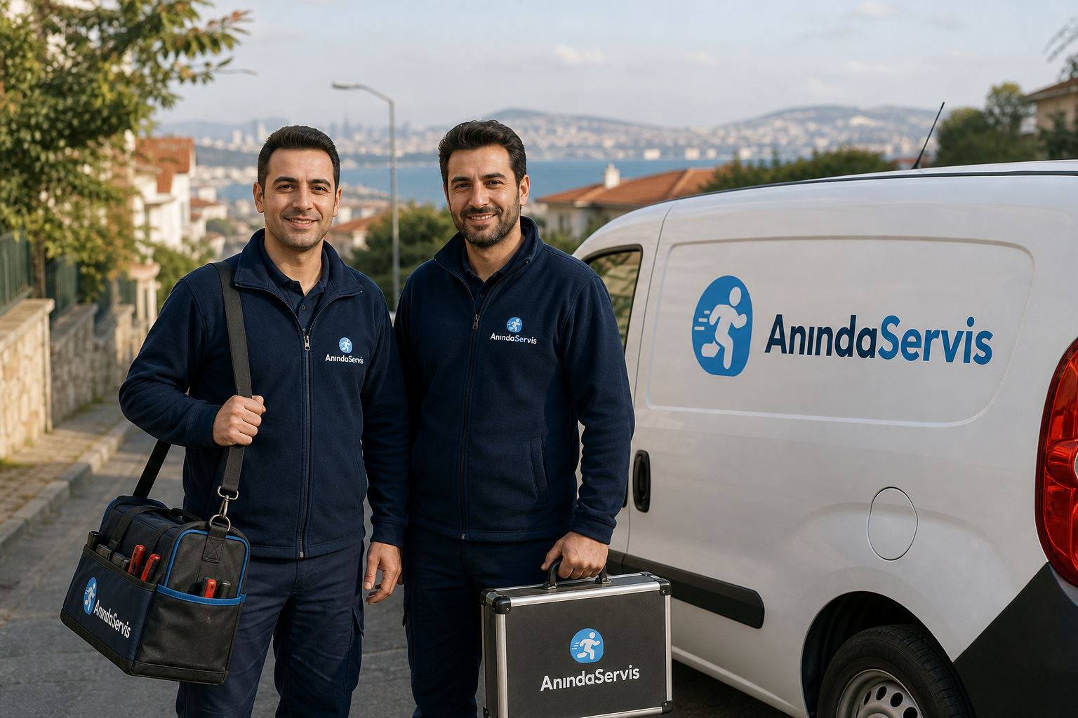 Anında Servis ekip ve servis aracı - Kocaeli Toshiba Beyaz Eşya Servisi