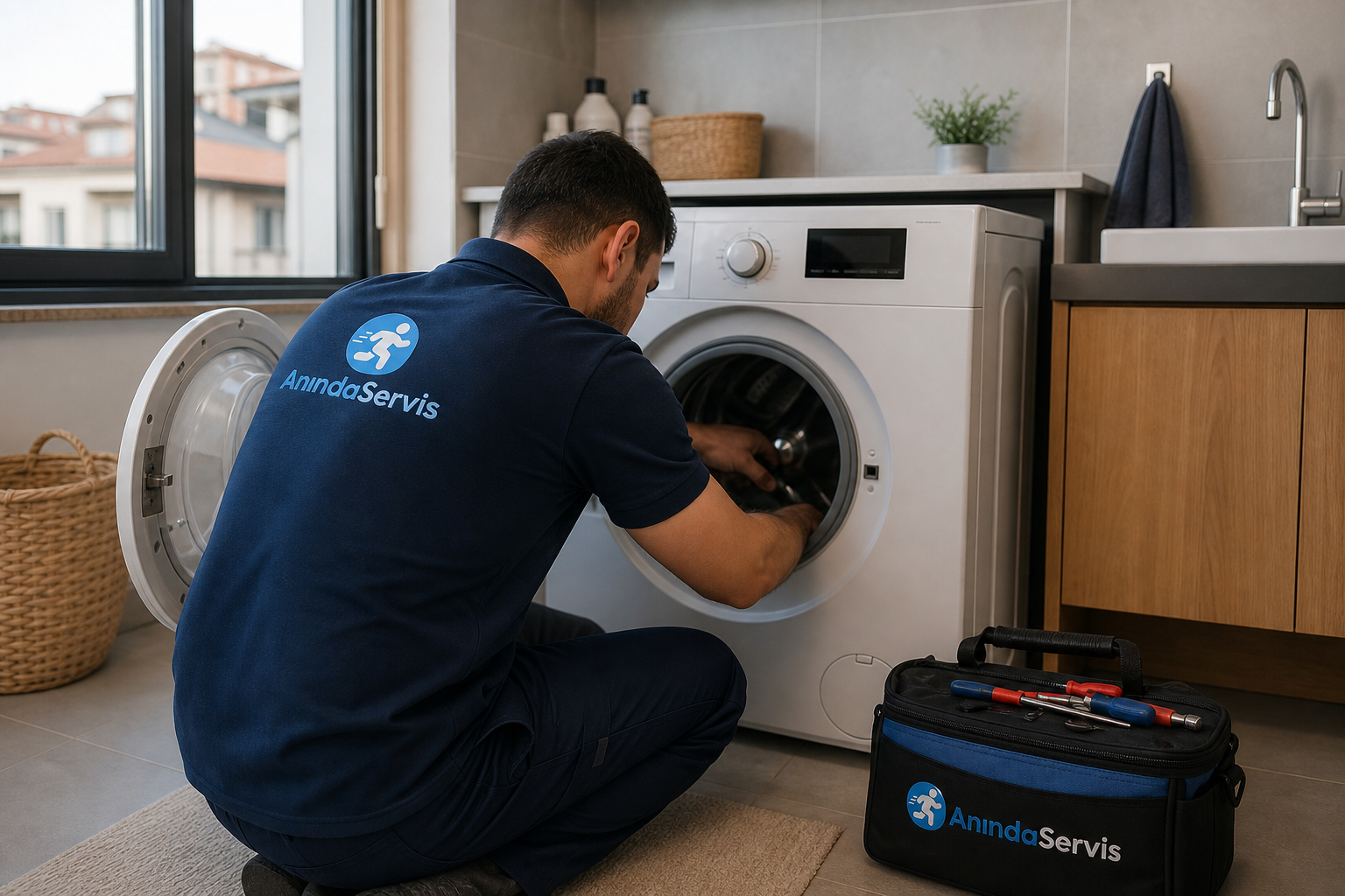 Anında Servis çamaşır makinesi servisi - Manisa Franke Çamaşır Makinesi Servisi